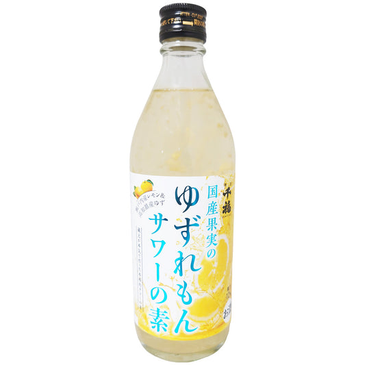 千福 国産果実のゆずれもんサワーの素 500ml