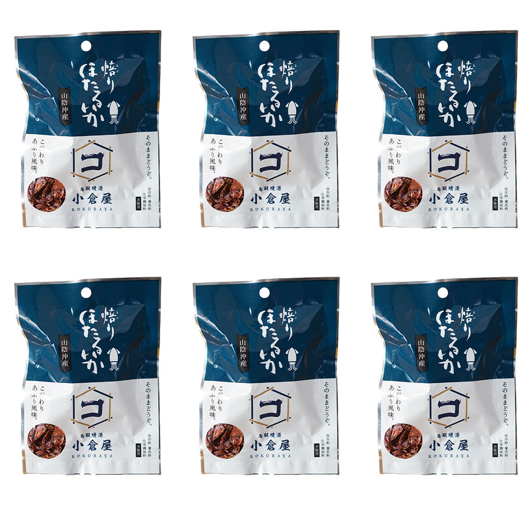 おつまみセット 厳選炙りシリーズ お酒にあう炙りおつまみ 炙りほたるいか 6パック 絶品おつまみ