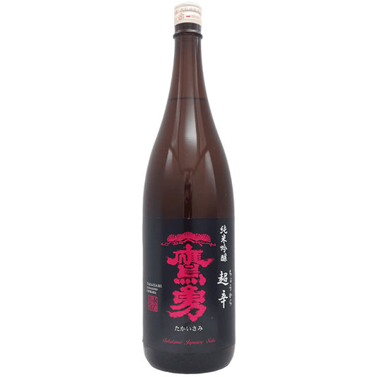 鷹勇 純米吟醸 超辛 1800ml