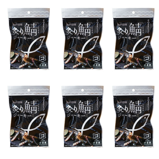 おつまみセット 厳選炙りシリーズ お酒にあう炙りおつまみ 炙り鯖ジャーキー 便利小分け6パック 絶品おつまみ