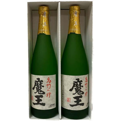 プレミア焼酎 超豪華 魔王 720m 2本セット 化粧箱入り