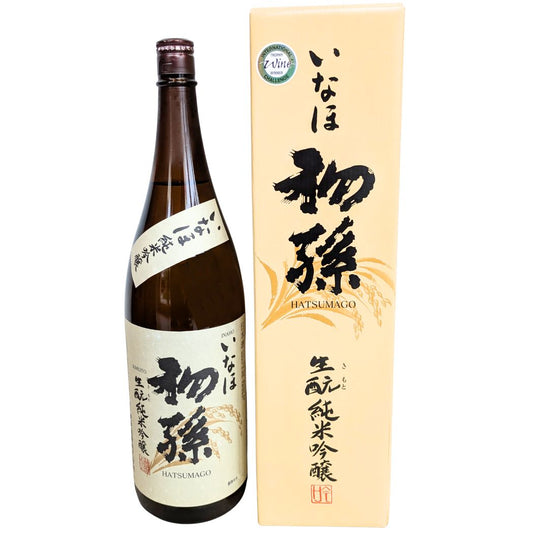 初孫 いなほ 純米吟醸 1800ml 化粧箱つき