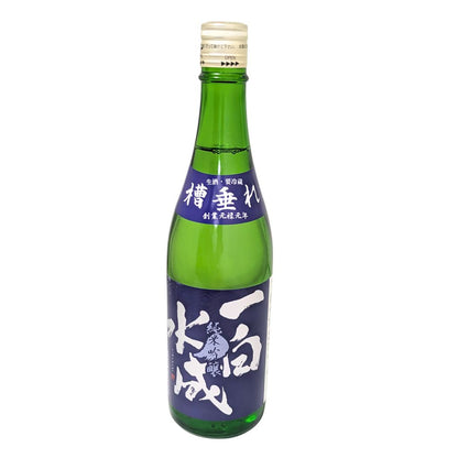 一白水成 純米吟醸 槽垂れ 生原酒 720ml