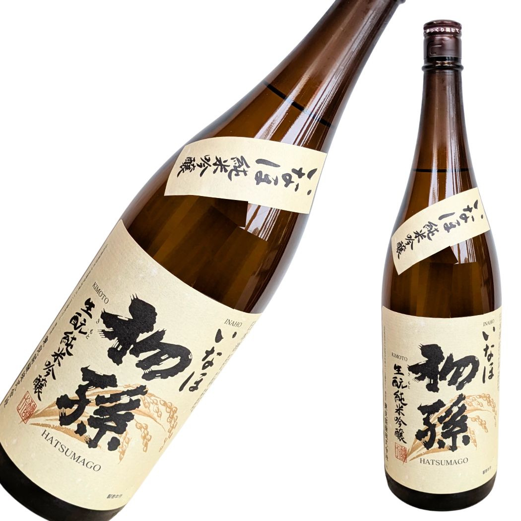 初孫 いなほ 純米吟醸 1800ml 化粧箱つき