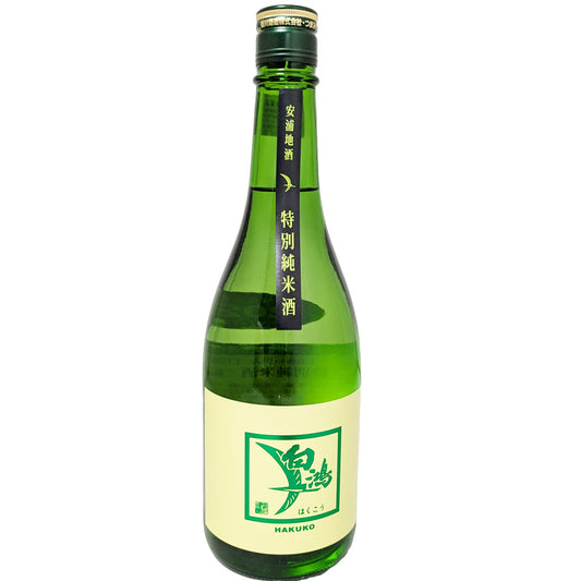 白鴻 特別純米酒 緑ラベル 720ml