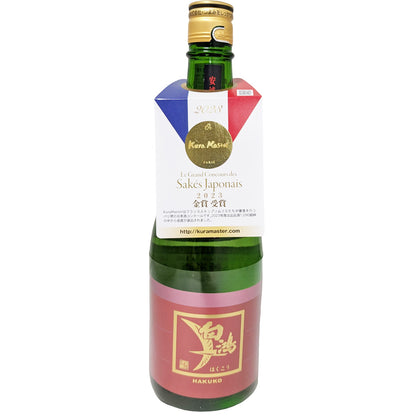 白鴻 四段仕込 純米酒 赤ラベル 720ml