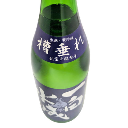 一白水成 純米吟醸 槽垂れ 生原酒 720ml