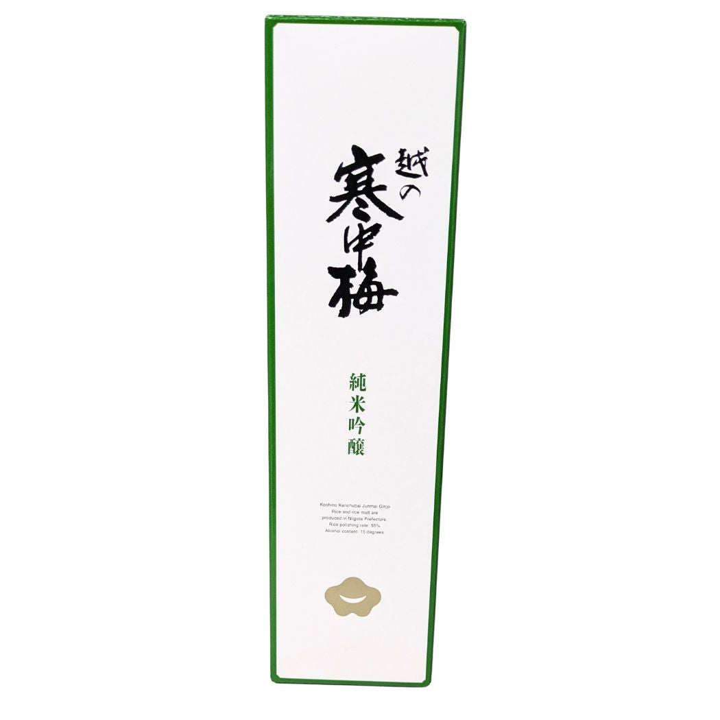 越の寒中梅 純米吟醸 化粧箱つき 720ml