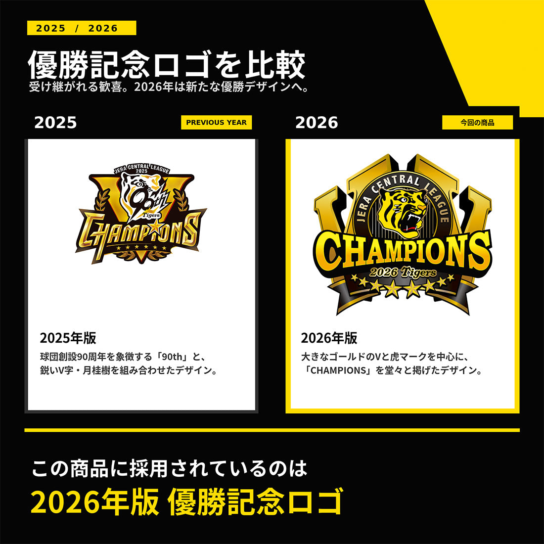 阪神タイガース球団承認 2026年リーグ優勝記念ラベル酒「勝利の美酒 優勝」 720m 球団初の2連覇