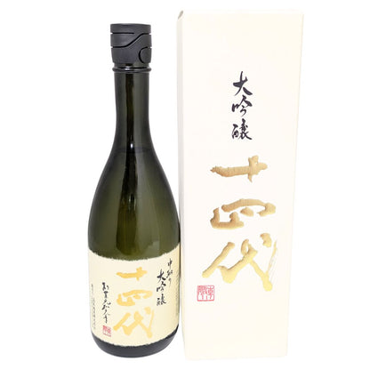 十四代 中取り大吟醸 播州山田錦 720ml 化粧箱入り