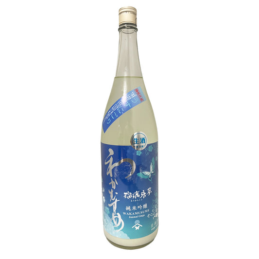 わかむすめ 瑠璃唐草 純米吟醸 うすにごり 1800ml