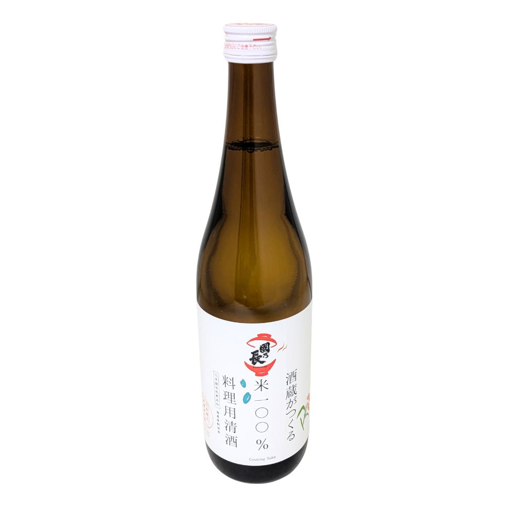 無添加・国産 料理酒 國乃長 米100％使用 料理用清酒 720ml