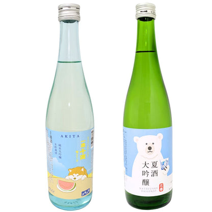 夏酒 飲み比べセット 花春酒造 一滴千両 冷酒 純米大吟醸 720ml 2本セット