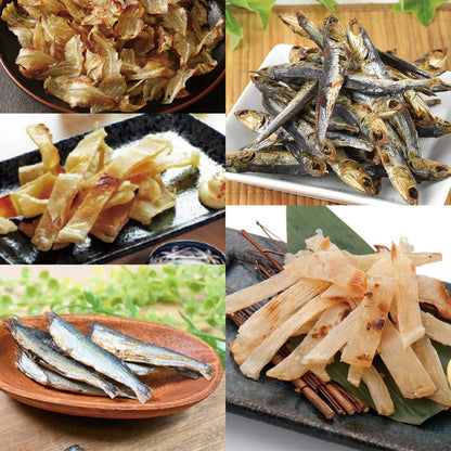 炙り焼シリーズ おつまみ5種盛り（めざし・こいわし・えいひれ・かわはぎ・あご）炙りたての香ばしさが広がる本格珍味 家飲み 晩酌用 お酒にあう