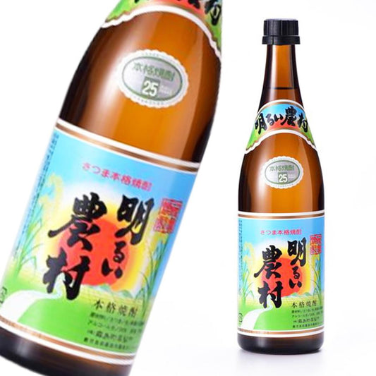 かめ壺焼酎 明るい農村 720ml